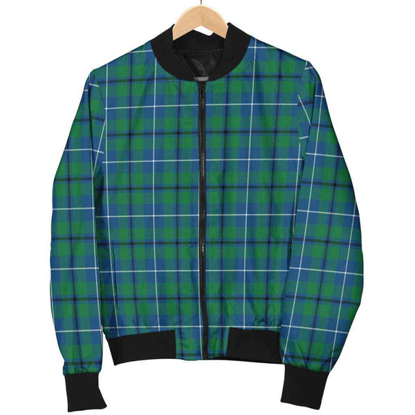 Scottish Douglas Ancient Clan Tartan Bomber Jacket Tartan Plaid 1