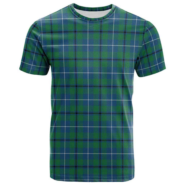 Scottish Douglas Ancient Clan Tartan T-Shirt Front Side Tartan Plaid