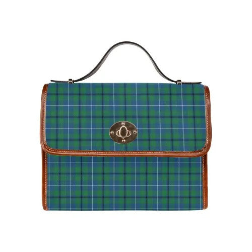 Scottish Douglas Ancient Clan Tartan Waterproof Canvas Bag Tartan Plaid 1