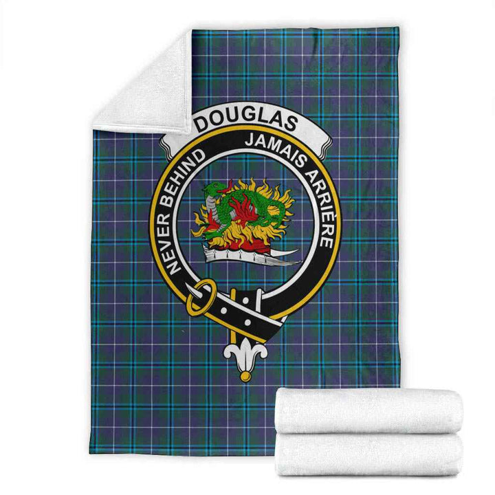 Scottish Douglas Clan Crest Tartan Blanket Tartan Plaid 1