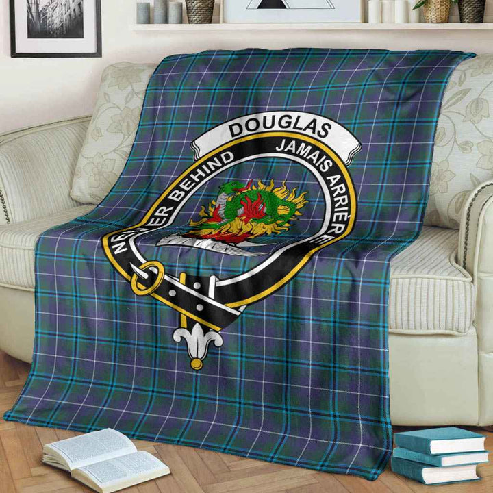 Scottish Douglas Clan Crest Tartan Blanket Tartan Plaid 3
