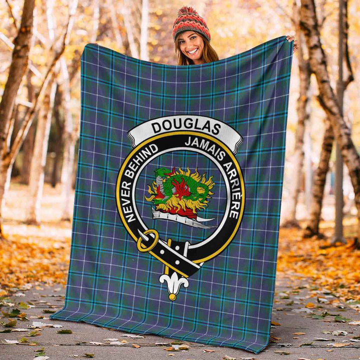 Scottish Douglas Clan Crest Tartan Blanket Tartan Plaid 4