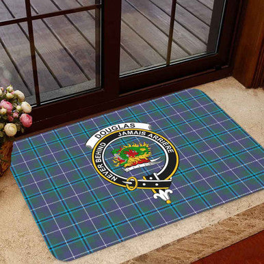 Scottish Douglas Clan Crest Tartan Door Mat Tartan Plaid 1
