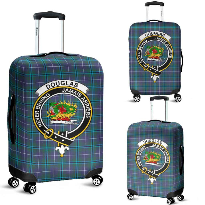 Scottish Douglas Clan Crest Tartan Luggage Cover Tartan Plaid 1