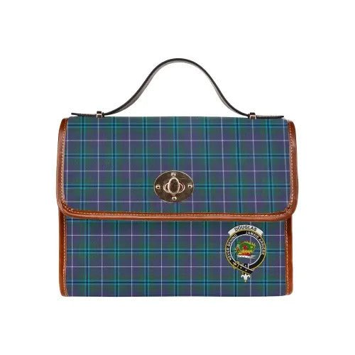 Scottish Douglas Clan Crest Tartan Waterproof Canvas Bag Tartan Plaid 1