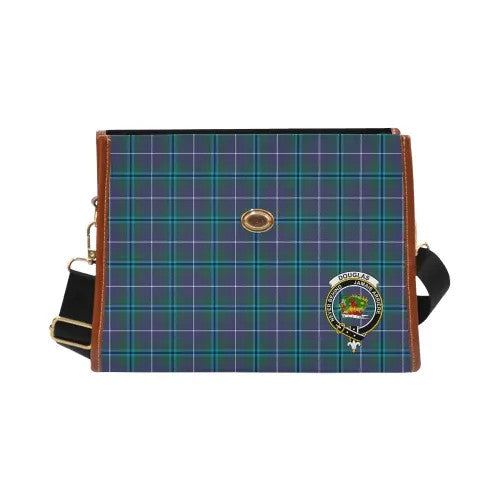 Scottish Douglas Clan Crest Tartan Waterproof Canvas Bag Tartan Plaid 2