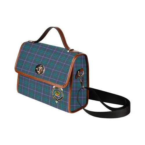 Scottish Douglas Clan Crest Tartan Waterproof Canvas Bag Tartan Plaid 4