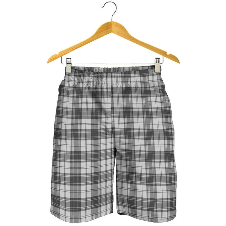 Scottish Douglas Grey Modern Clan Tartan Men's Shorts