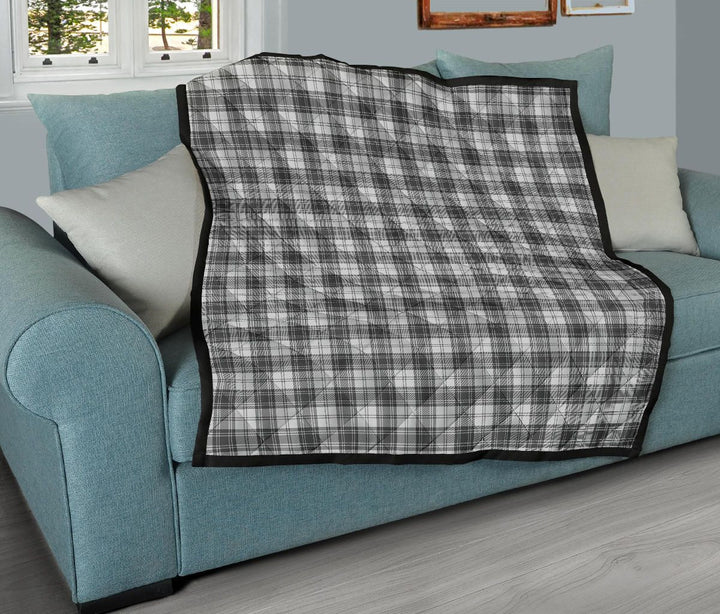 Scottish Douglas Grey Modern Clan Tartan Quilt Tartan Plaid 11