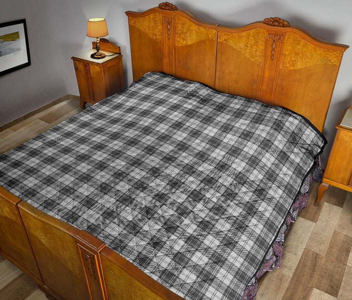 Scottish Douglas Grey Modern Clan Tartan Quilt Tartan Plaid 12
