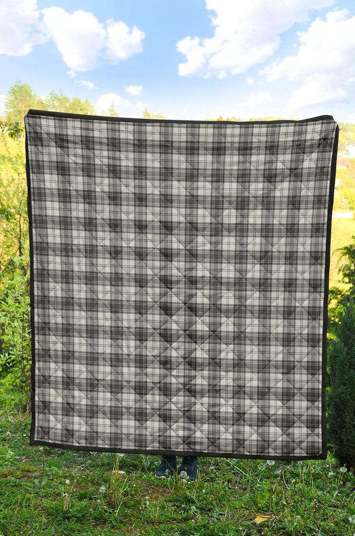Scottish Douglas Grey Modern Clan Tartan Quilt Tartan Plaid 2