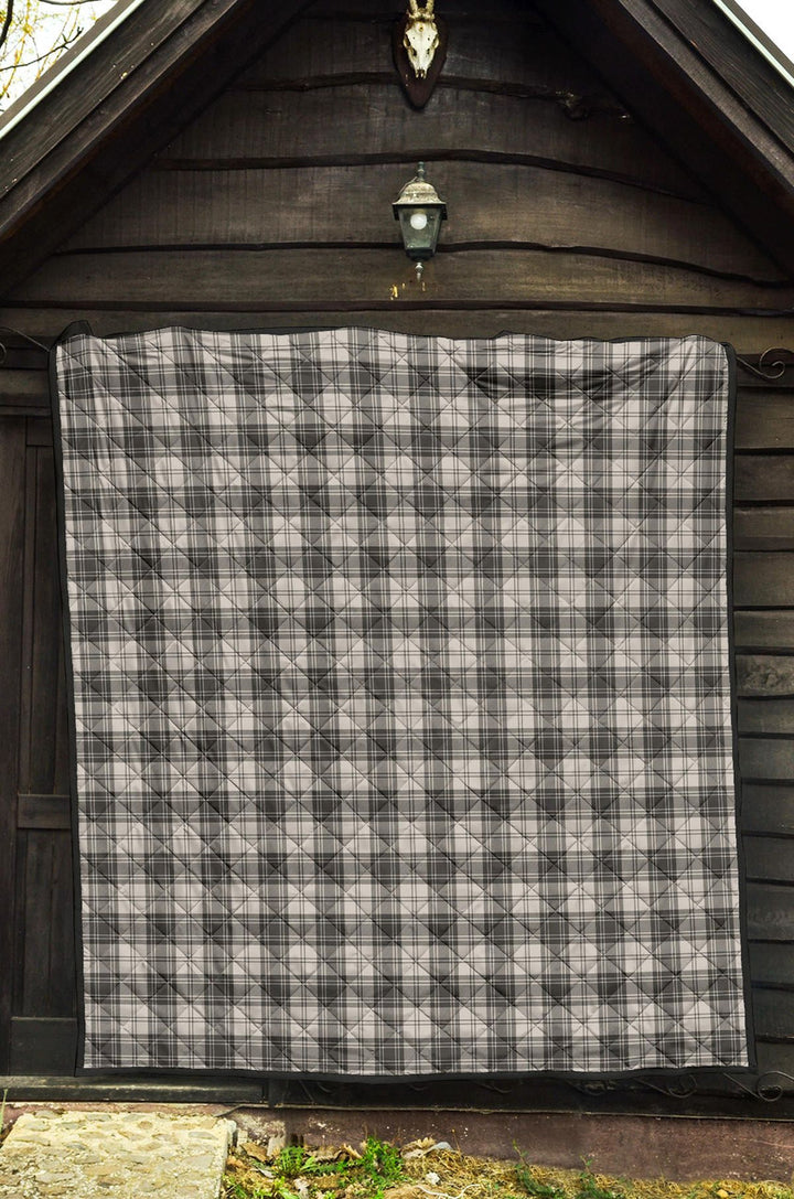 Scottish Douglas Grey Modern Clan Tartan Quilt Tartan Plaid 3