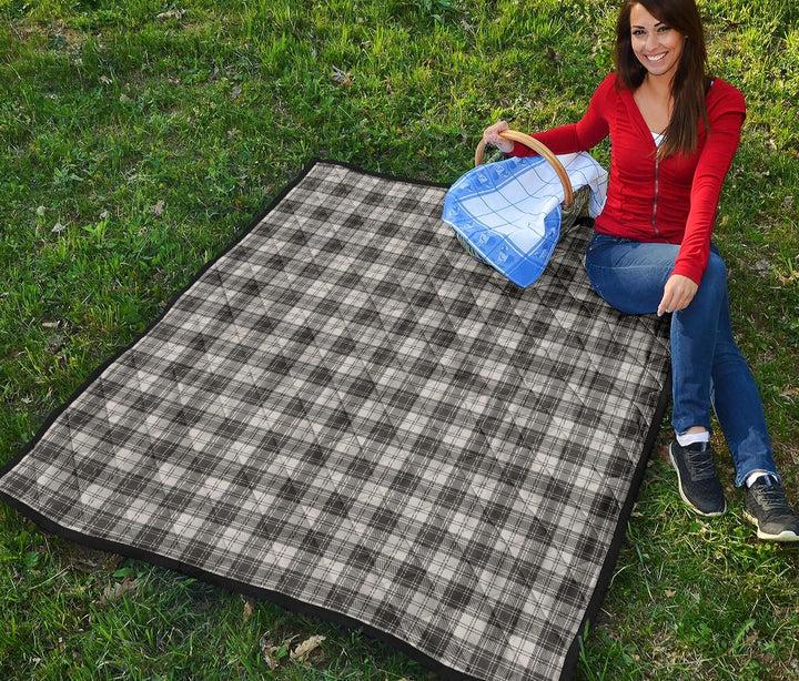 Scottish Douglas Grey Modern Clan Tartan Quilt Tartan Plaid 4