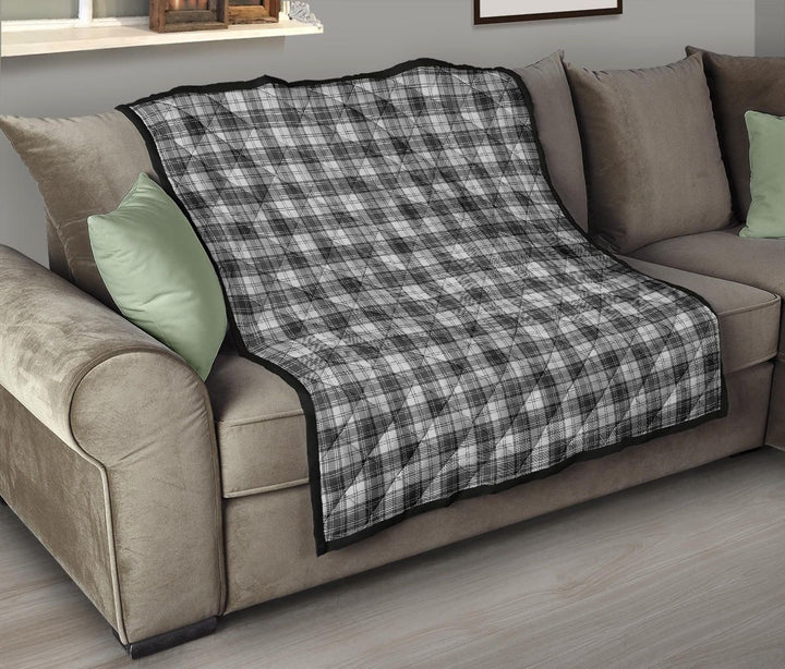 Scottish Douglas Grey Modern Clan Tartan Quilt Tartan Plaid 8