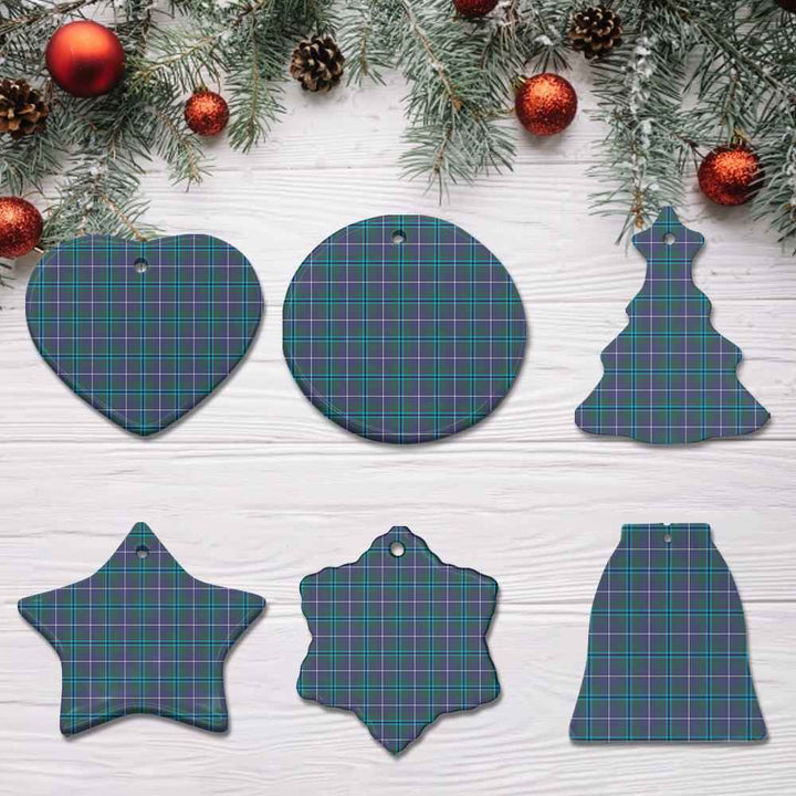 Scottish Douglas Modern Clan Tartan Ceramic Ornament All Tartan Plaid