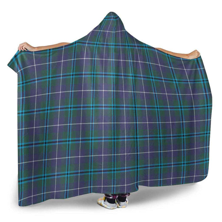 Scottish Douglas Modern Clan Tartan Hooded Blanket Tartan Plaid 2