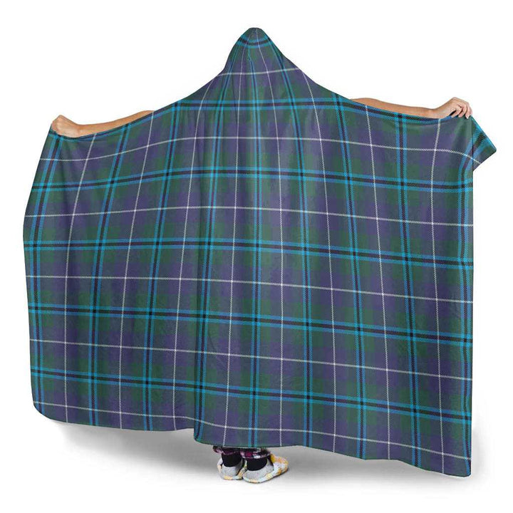 Scottish Douglas Modern Clan Tartan Hooded Blanket Tartan Plaid 3