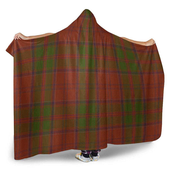 Scottish Drummond Clan Tartan Hooded Blanket Tartan Plaid 2