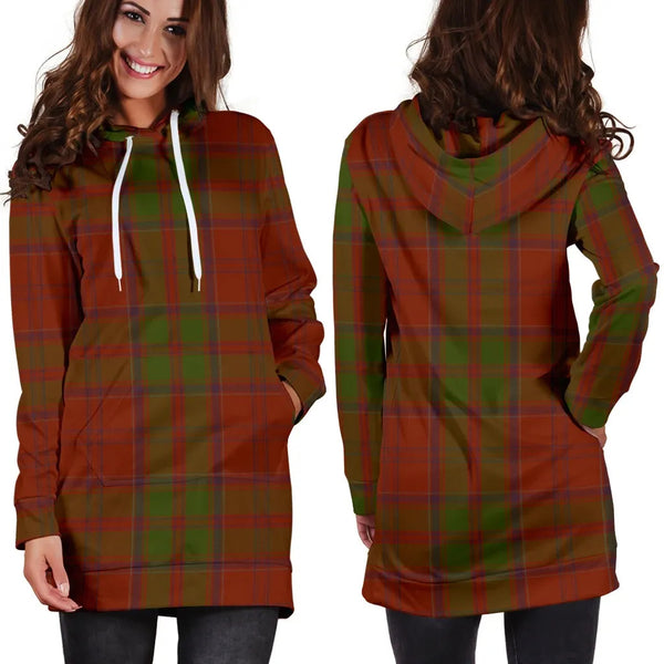 Scottish Drummond Clan Tartan Hoodie Dress