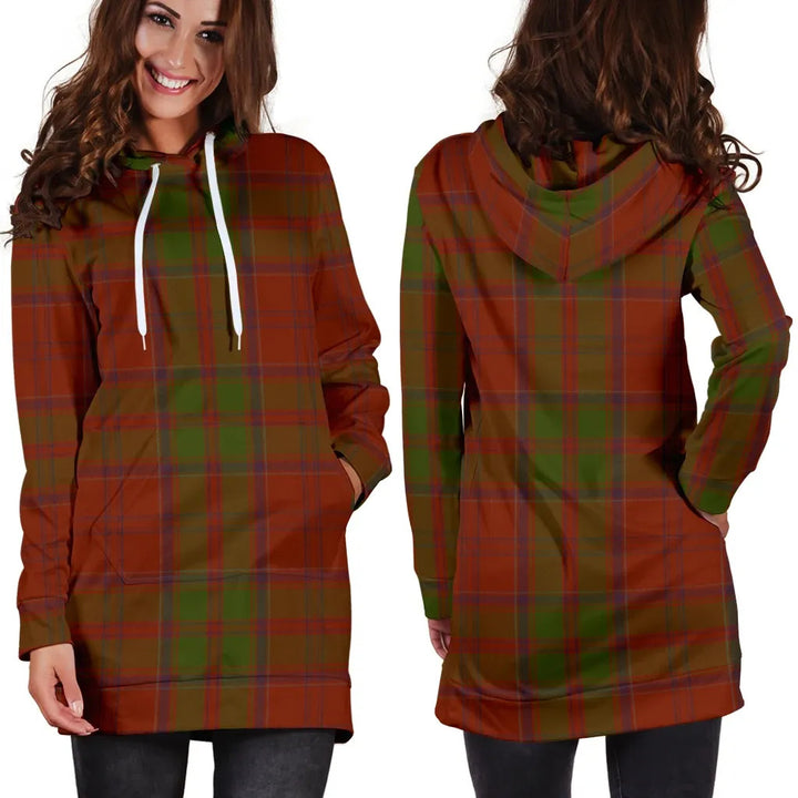 Scottish Drummond Clan Tartan Hoodie Dress