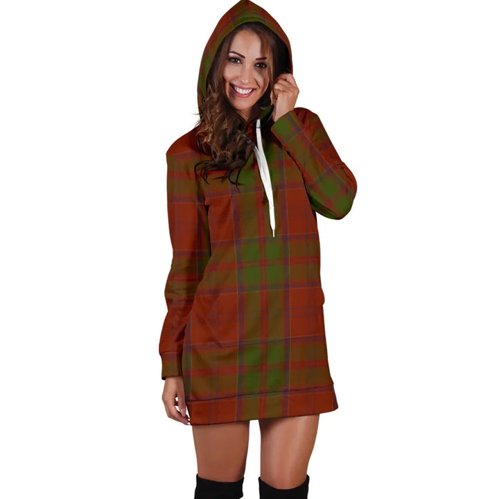 Scottish Drummond Clan Tartan Hoodie Dress