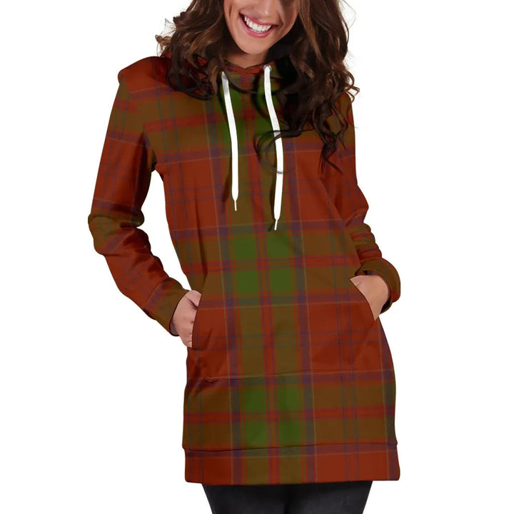 Scottish Drummond Clan Tartan Hoodie Dress