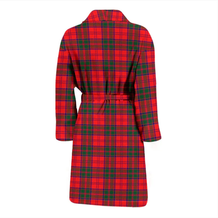 Scottish Drummond Modern Clan Tartan Bathrobe 1