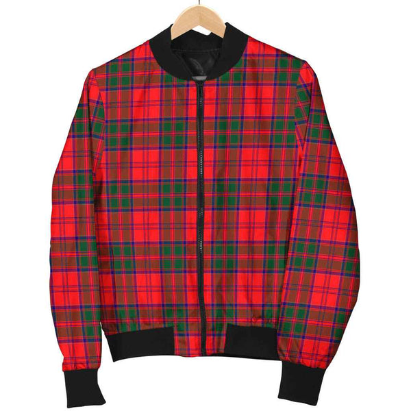 Scottish Drummond Modern Clan Tartan Bomber Jacket Tartan Plaid 1