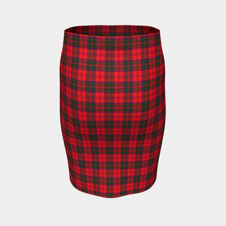 Scottish Drummond Modern Clan Tartan Fitted Skirt Tartan Plaid 4