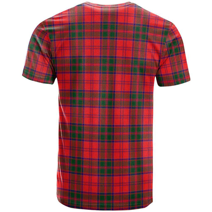 Scottish Drummond Modern Clan Tartan T-Shirt Back Side Tartan Plaid