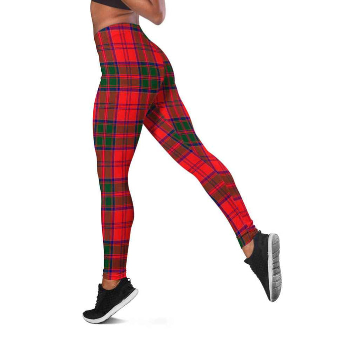 Scottish Drummond Modern Clan Tartan Women Leggings Tartan Plaid 2