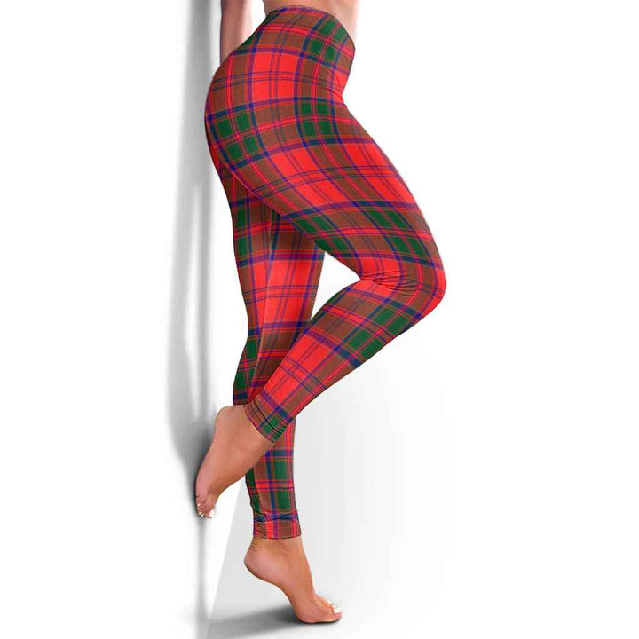 Scottish Drummond Modern Clan Tartan Women Leggings Tartan Plaid 4