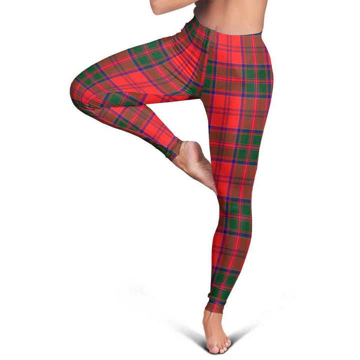 Scottish Drummond Modern Clan Tartan Women Leggings Tartan Plaid 5