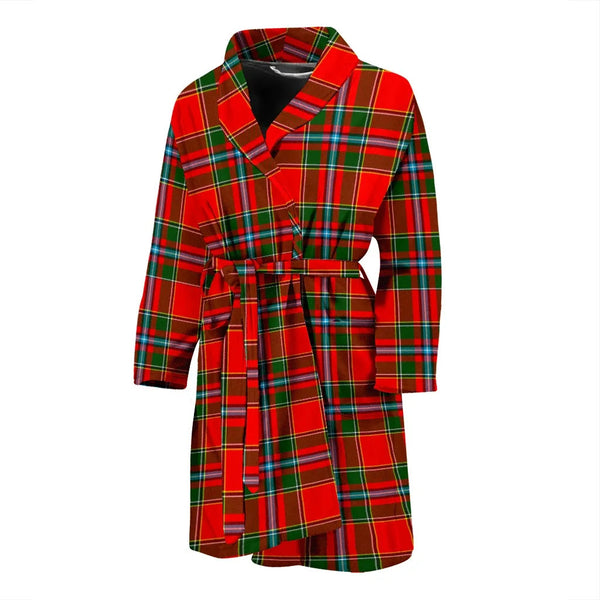 Scottish Drummond Of Perth Clan Tartan Bathrobe 2