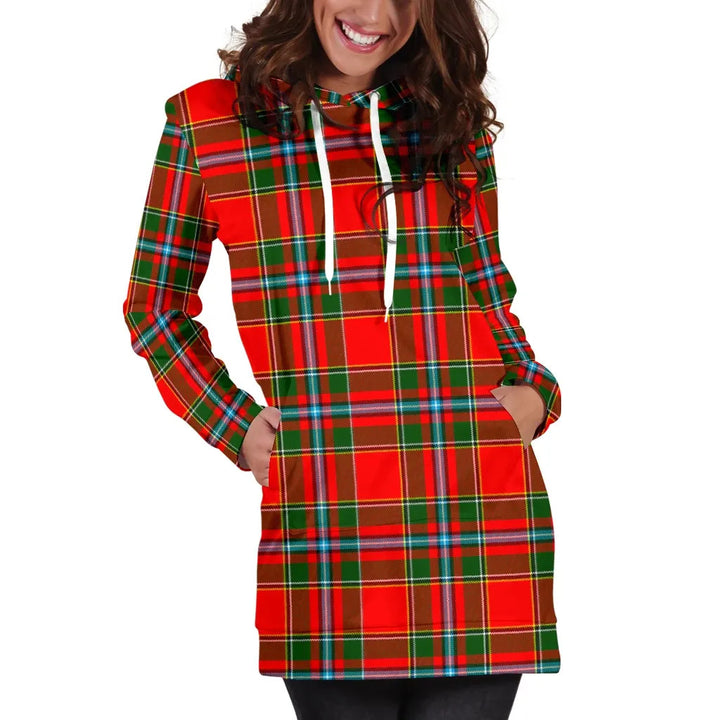 Scottish Drummond of Perth Clan Tartan Hoodie Dress