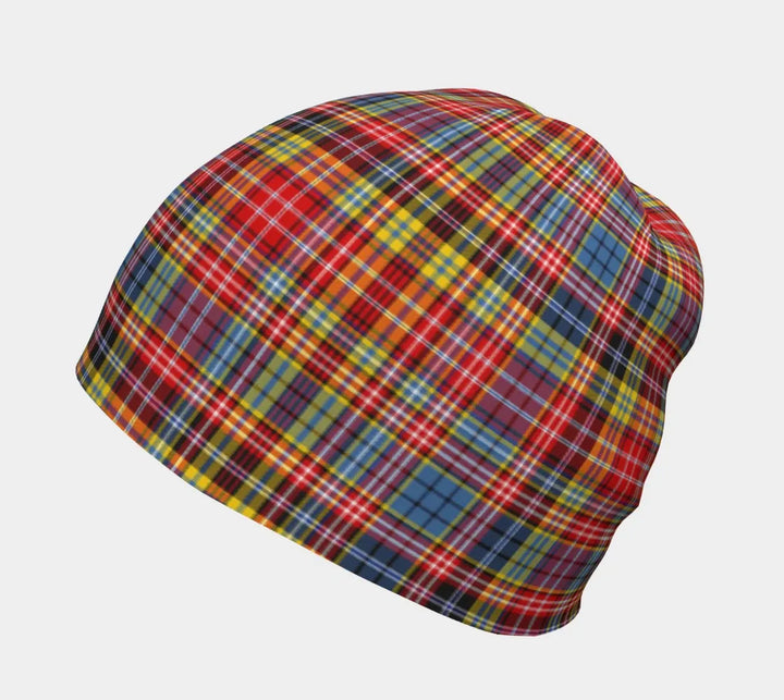 Scottish Drummond of Strathallan Clan Tartan Beanie 2 Tartan Plaid