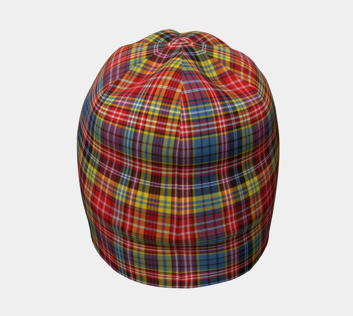 Scottish Drummond of Strathallan Clan Tartan Beanie 4 Tartan Plaid