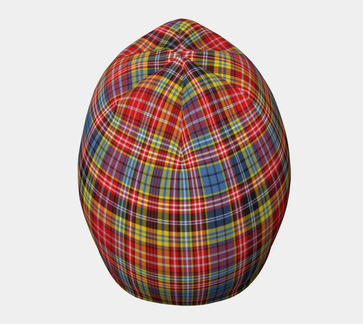 Scottish Drummond of Strathallan Clan Tartan Beanie 5 Tartan Plaid