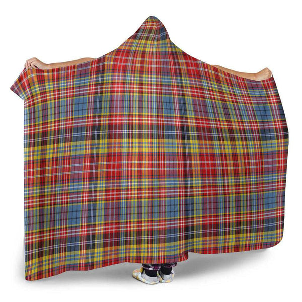 Scottish Drummond of Strathallan Clan Tartan Hooded Blanket Tartan Plaid 2