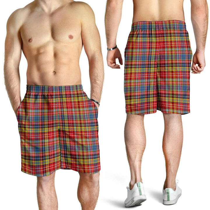 Scottish Drummond of Strathallan Clan Tartan Men's Shorts