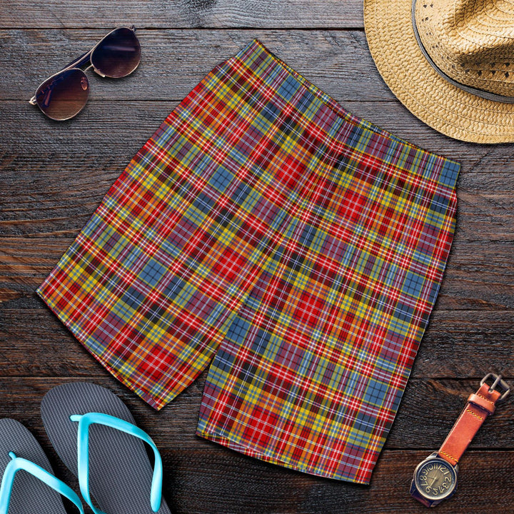 Scottish Drummond of Strathallan Clan Tartan Men's Shorts