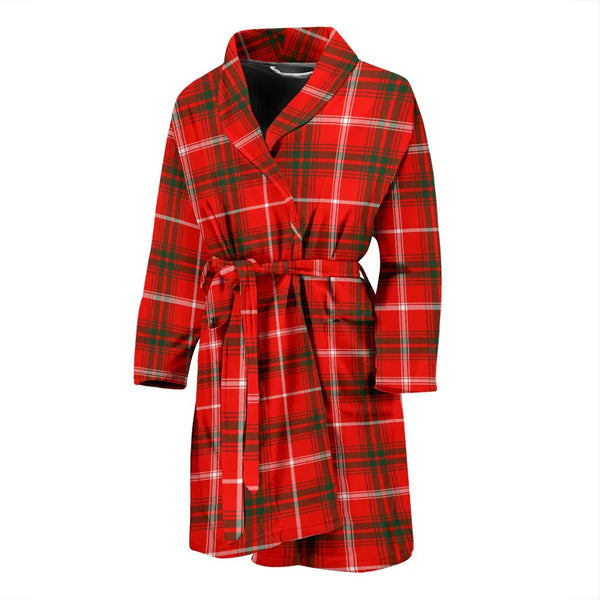 Scottish Duke Of Rothesay Modern Clan Tartan Bathrobe 2