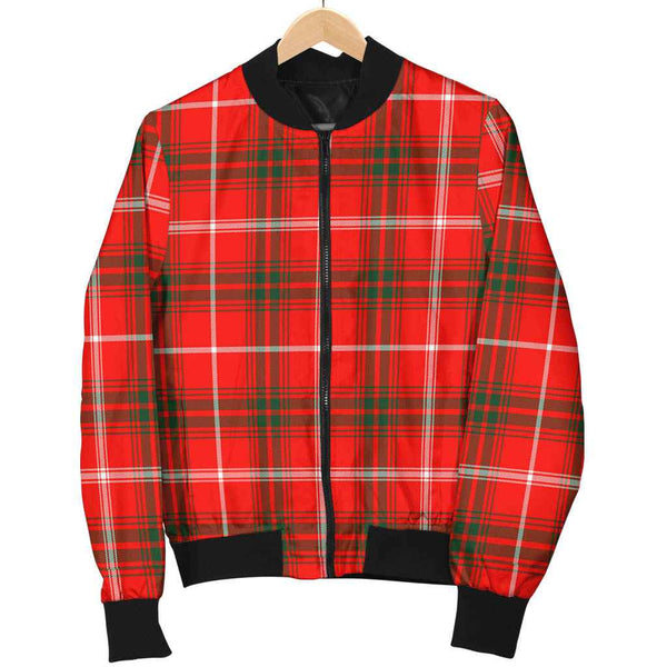 Scottish Duke of Rothesay Modern Clan Tartan Bomber Jacket Tartan Plaid 1