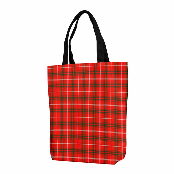 Scottish Duke of Rothesay Modern Clan Tartan Canvas Bag With Shoulder Strap Tartan Plaid 1