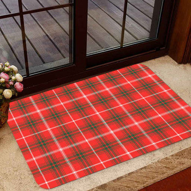 Scottish Duke of Rothesay Modern Clan Tartan Door Mat Tartan Plaid 1