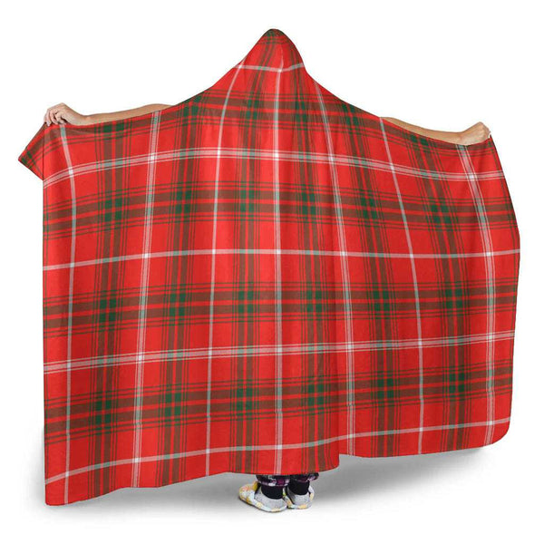 Scottish Duke of Rothesay Modern Clan Tartan Hooded Blanket Tartan Plaid 2
