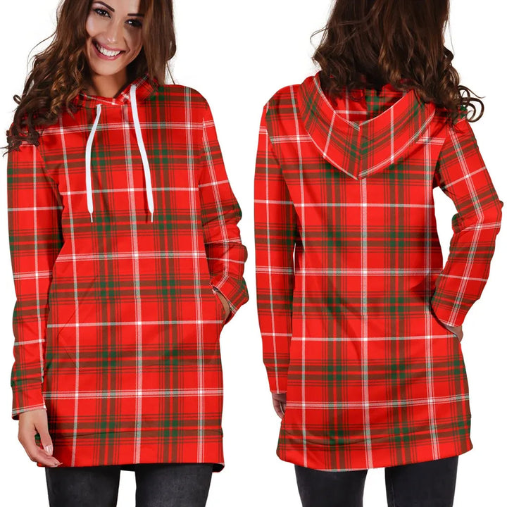 Scottish Duke of Rothesay Modern Clan Tartan Hoodie Dress