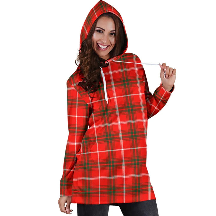 Scottish Duke of Rothesay Modern Clan Tartan Hoodie Dress