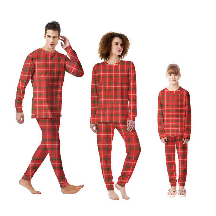 Scottish Duke of Rothesay Modern Clan Tartan Pajama Set Tartan Plaid