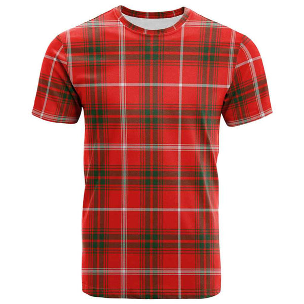 Scottish Duke of Rothesay Modern Clan Tartan T-Shirt Front Side Tartan Plaid